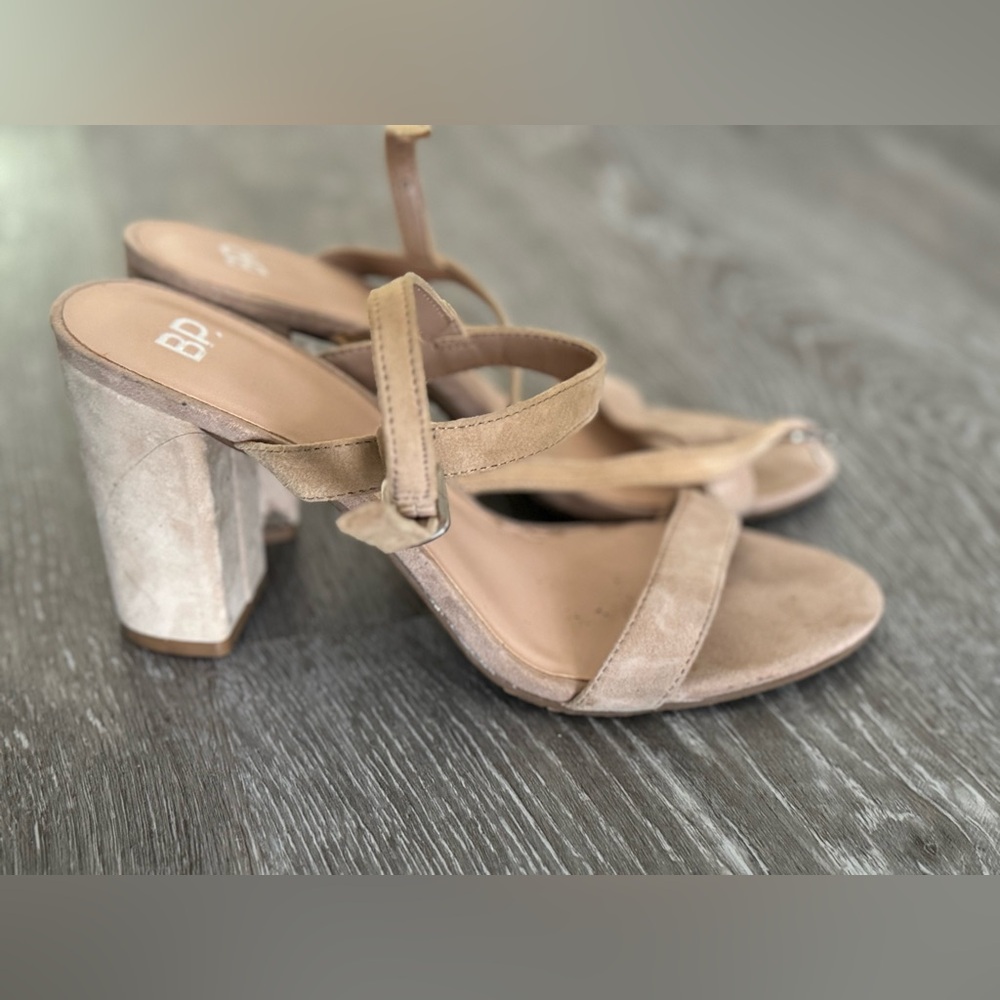 Nude BP heels